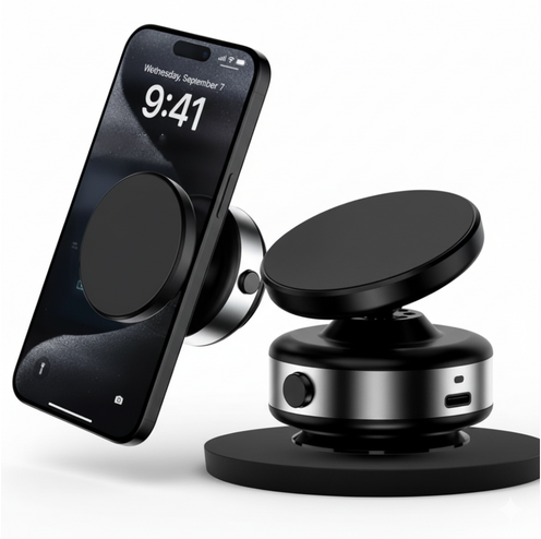 حامل جوال مغناطيسي – تثبيت قوي وسھل