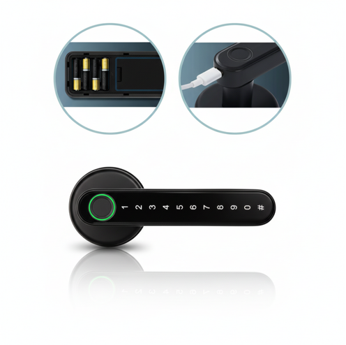 قفل باب ذكي بتقنية البلوتوث – أمان متطور