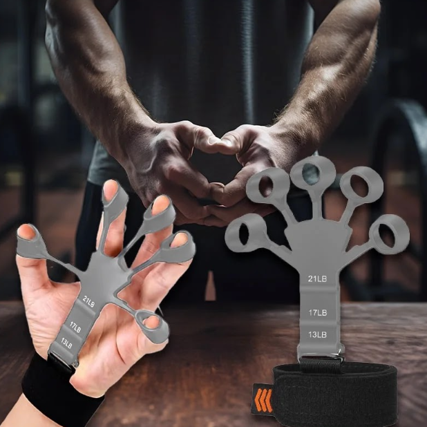 مدرب يدوي من السيليكون - لتقوية اليدين والمعصم