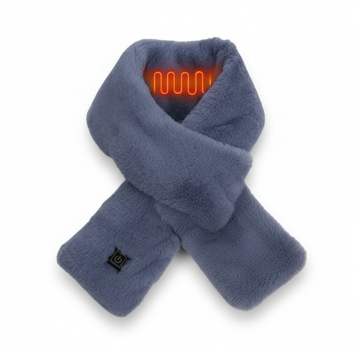 وشاح تدفئة كھربائي )أسود( – للدفء والراحة في الشتاء