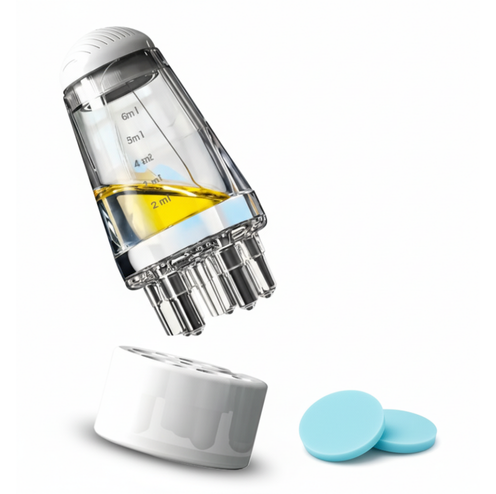 مشط علاجي لفروة الرأس – توزيع سھل للسوائل