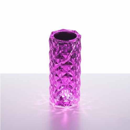 مصباح كريستالي للطاولة – إضاءة أنيقة وفاخرة