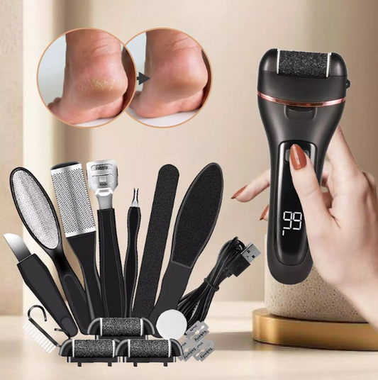 جهاز كهربائي للقدم - للعناية بالكعبين والبشرة الميتة