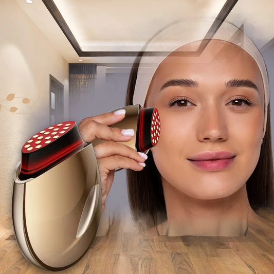 جهاز جمال محمول بالكولاجين - للعناية بالبشرة بالإضاءة الحمراء