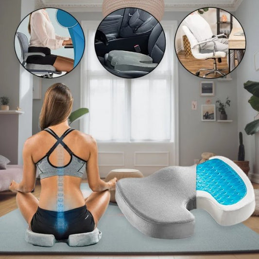 وسادة جل لمقعد المكتب - لتخفيف آلام العظام والجلوس المريح