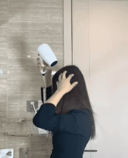 مجفف شعر جداري للاستخدام المنزلي - بقوة هواء عالية لتجفيف سريع وفعّال، تصميم عملي وأنيق يناسب جميع الحمامات، يوفر لك تجربة تصفيف مثالية